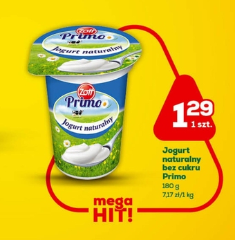 ABC Zott primo jogurt naturalny 180 g oferta