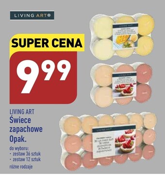ALDI Świeca zapachowa living art oferta