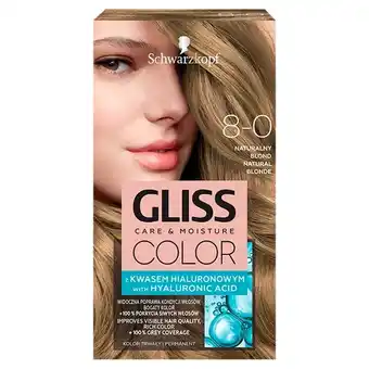 Hebe Schwarzkopf gliss color farba do włosów naturalny blond 8-0 oferta