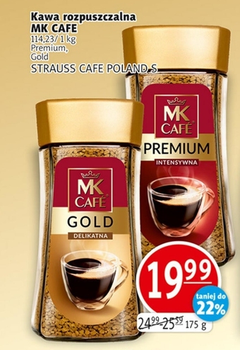 Prim Market Mk café gold kawa rozpuszczalna 175 g oferta