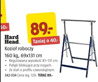 Jula Koziołek warsztatowy hard head oferta