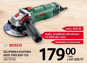 Selgros Szlifierka kątowa bosch oferta