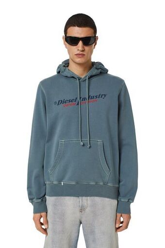 Diesel Hoodie with puff logo oferta