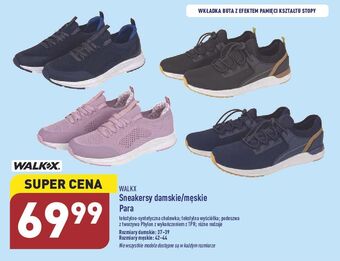 ALDI Sneakersy damskie 37-39 walkx oferta