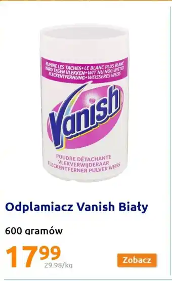 Action Vanish Odplamiacz biały 600 g oferta