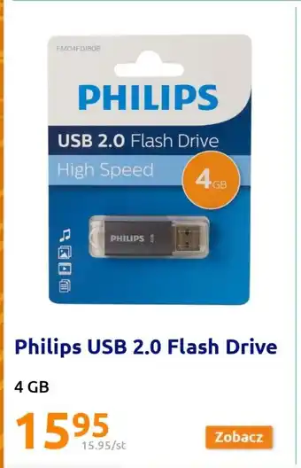 Action Philips USB 2.0 Flash Drive 4 GB oferta