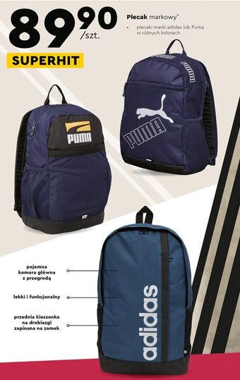 Biedronka Plecak adidas oferta