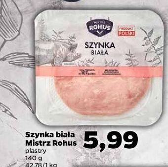 Netto Szynka biała mistrz rohus oferta
