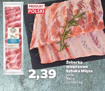 Netto Żeberka wieprzowe sztuka mięsa oferta