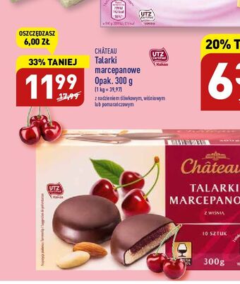 ALDI Talarki marcepanowe z nadzieniem śliwkowym chateau oferta
