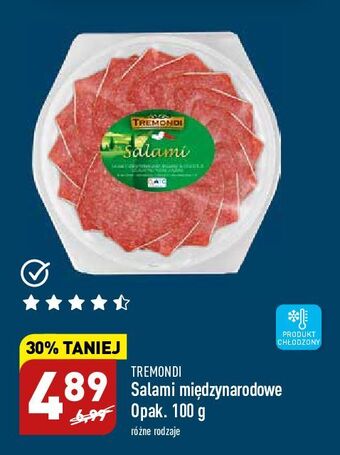 ALDI Salami międzynarodowe tremondi oferta