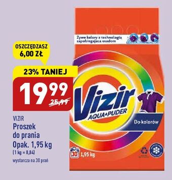 ALDI Proszek do prania vizir aqua puder oferta