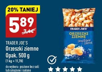 ALDI Orzeszki ziemne bez soli trader joe's oferta