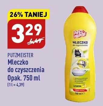 ALDI Mleczko do czyszczenia lemon putzmeister oferta
