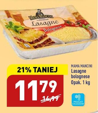 ALDI Lasagne bolognese mama mancini oferta