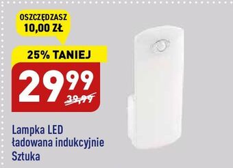 ALDI Lampka led z ładowaniem indukcyjnym light zone oferta