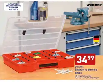 ALDI Organizer na akcesoria 46.5 x 37.5 7.2 cm workzone oferta
