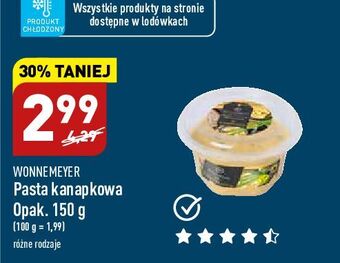 ALDI Pasta kanapkowa antipasti wonnemeyer feinkost oferta