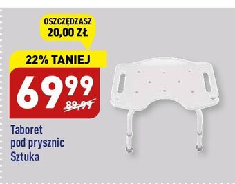ALDI Taboret pod prysznic oferta