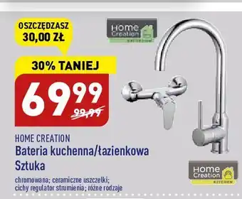 ALDI Bateria łazienkowa chromowana home creation oferta