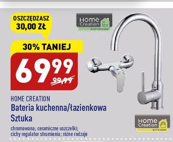 ALDI Bateria chromowana kuchenna home creation oferta