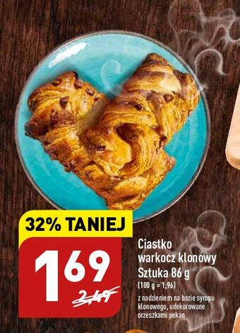 ALDI Ciastko warkocz klonowy oferta