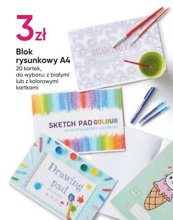 Blok rysunkowy A4