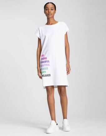 Takko Fashion Dział damski sukienka - nadrukowany przekaz oferta