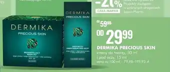 SuperPharm Dermika Precious Skin kremy do twarzy 50 ml oferta