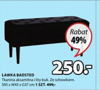 JYSK Ławka Badsted oferta