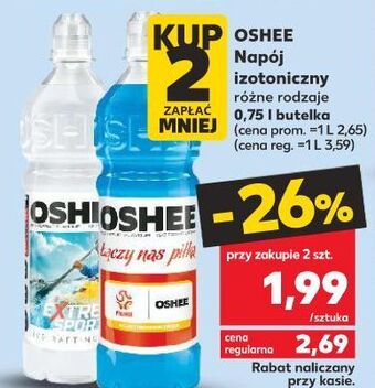 Kaufland Napój izotoniczny wieloowocowy oshee oferta
