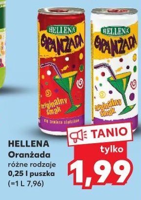 Kaufland Oranżada biała hellena oferta