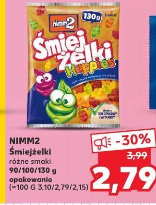 Kaufland Żelki owocowe nimm2 śmiejżelki sokki oferta