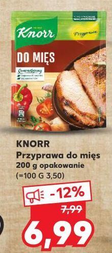 Kaufland Przyprawa do mięs knorr oferta