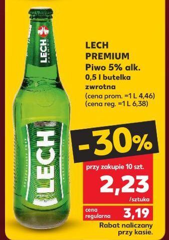 Kaufland Piwo lech premium oferta