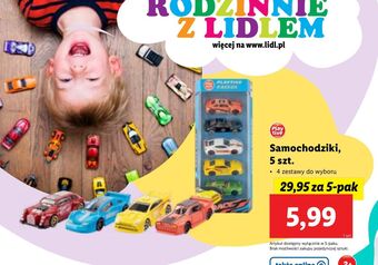 Lidl Samochodziki 1:64 playtive oferta