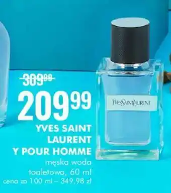 SuperPharm Yves Saint Laurent Y Pour Homme męska woda toaletowa 60ml oferta