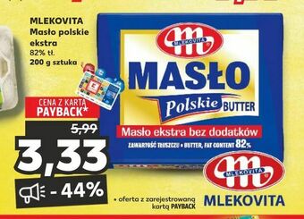 Kaufland MLEKOVITA Masło polskie ekstra oferta