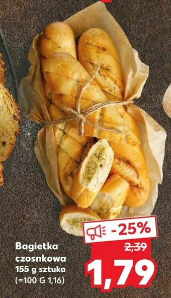 Kaufland Bagietka czosnkowa oferta