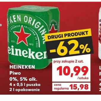 Kaufland HEINEKEN Piwo 0%, 5% alk oferta