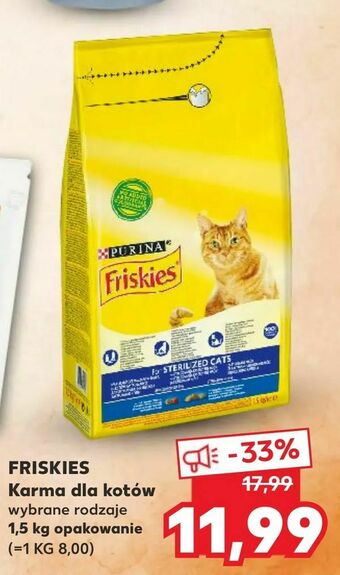 Kaufland FRISKIES Karma dla kotów oferta