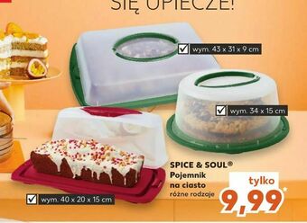 Kaufland SPICE & SOUL ® Pojemnik na ciasto oferta