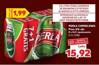 Kaufland PERŁA CHMIELOWA Piwo 6% alk oferta