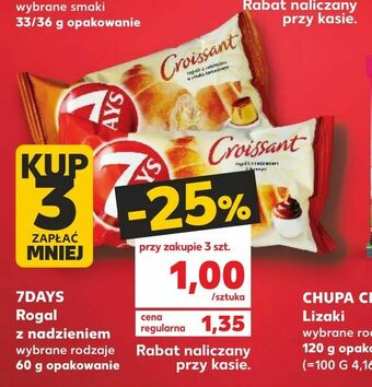 Kaufland 7DAYS Rogal z nadzieniem oferta