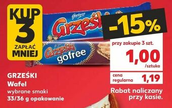 Kaufland GRZEŚKI Wafel oferta