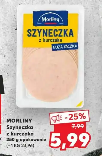 Kaufland MORLINY Szyneczka z kurczaka oferta