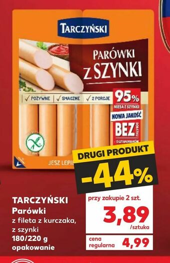 Kaufland TARCZYŃSKI Parówki oferta