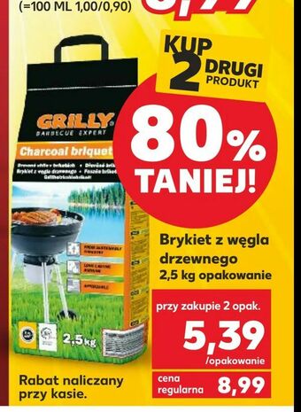 Kaufland Brykiet z węgla drzewnego oferta