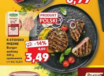 Kaufland K-STOISKO MIĘSNE Burger wołowy oferta