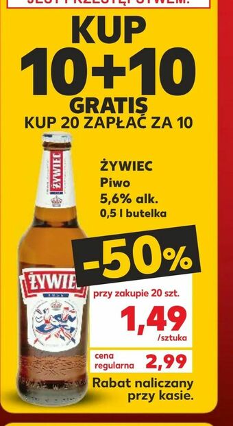 Kaufland ŻYWIEC Piwo 5,6% alk oferta
